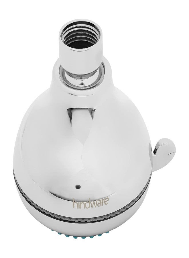 Hindware F160006 3-Flow ABS Water Saving Shower Head | With Rubbit Cleaning System | Mist, Massage and Rain Flow - Image 4